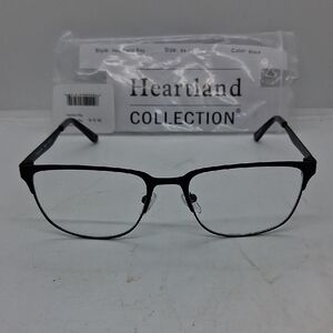 NWT Rxable Mens Heartland Ray Black Eyeglass Frames